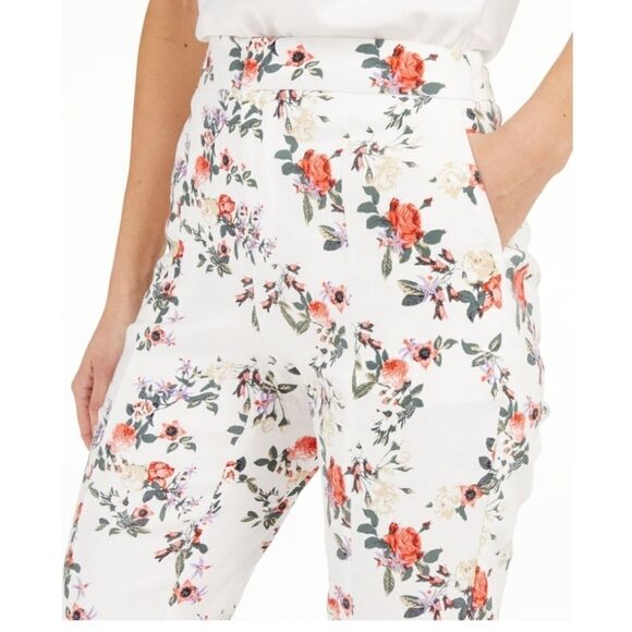 INC Floral Slim Ankle Pants - Picture 3 of 14